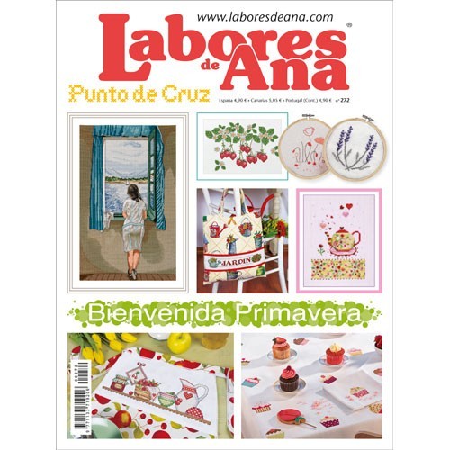 Revista punto de cruz Las labores de ana nº 272