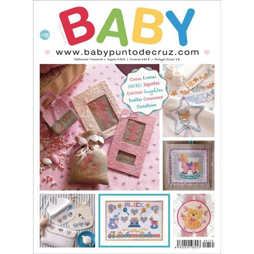 Revista punto de cruz BABY nº 135