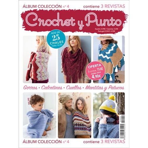 Álbum colección revistas Crochet y Punto nº 4