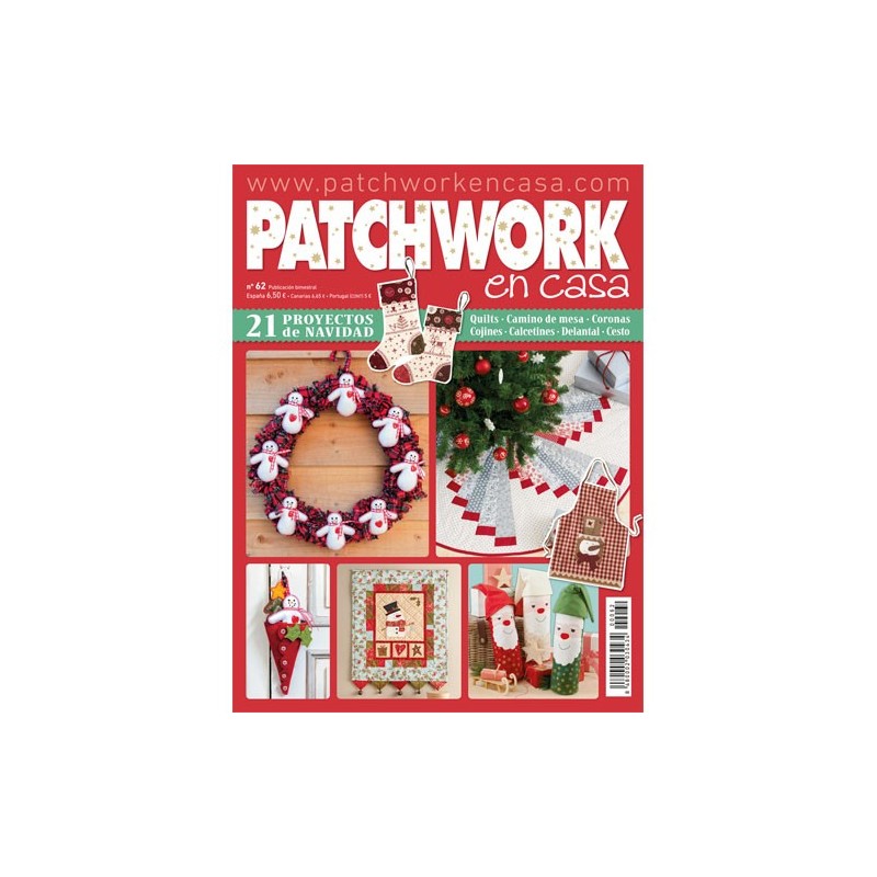 Revista Patchwork en Casa nº 62 - Especial Navidad