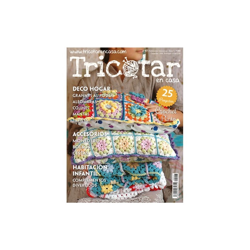 Revista Tricotar en casa nº 47 deco hogar grannys