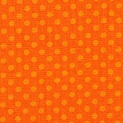 Tela lunares naranja