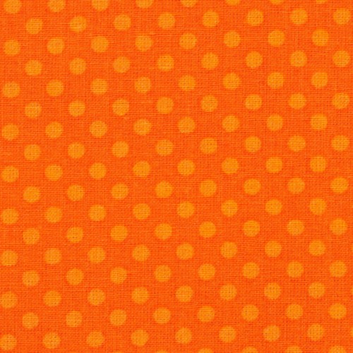 Tela lunares naranja