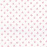 Telas petit basic estrellas rosa