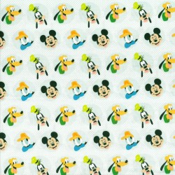 Telas disney mickey,plutodonald, goofy