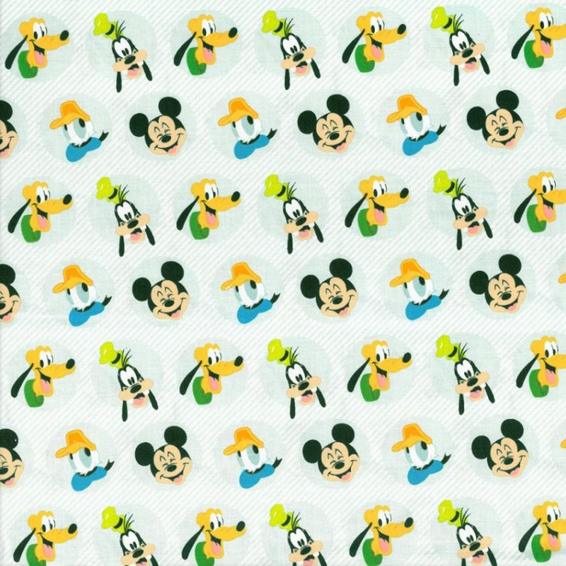 Telas disney mickey,plutodonald, goofy