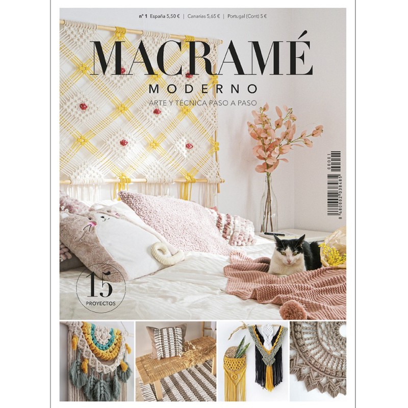 Revista de macramé Macramé moderno nº 1