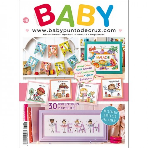 Revista punto de cruz BABY nº 139