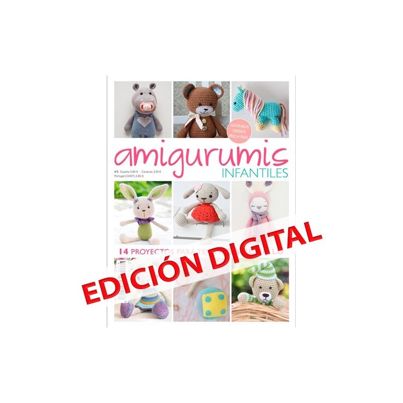 Amigurumis Revistas animalitos infantiles  Digital