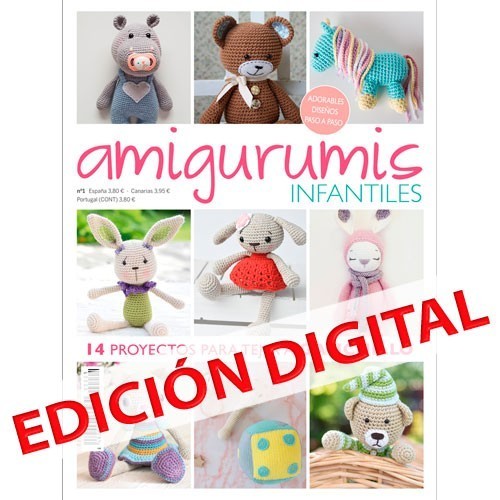 Amigurumis Revistas animalitos infantiles Digital