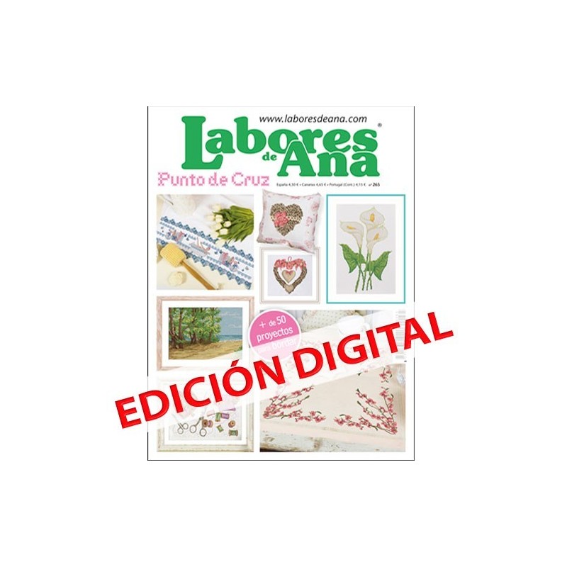 Revista punto de cruz Las Labores de Ana  nº 265 digital