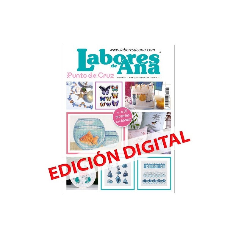 Revista punto de cruz Las Labores de Ana nº 273 Digital