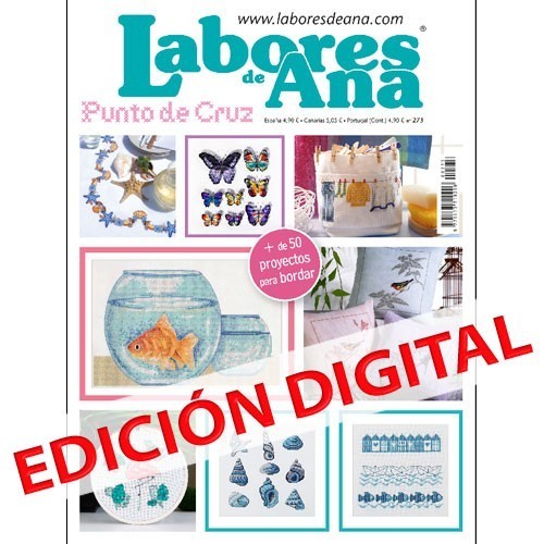 Revista punto de cruz Las Labores de Ana nº 273 Digital