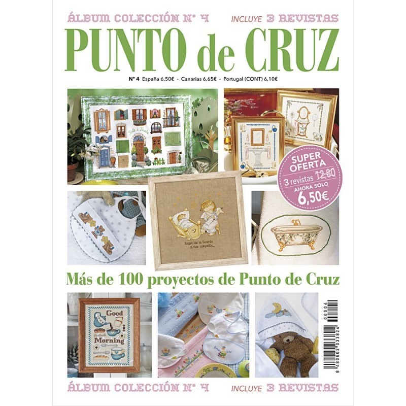 Revistas de punto de cruz Álbum punto de cruz nº 4