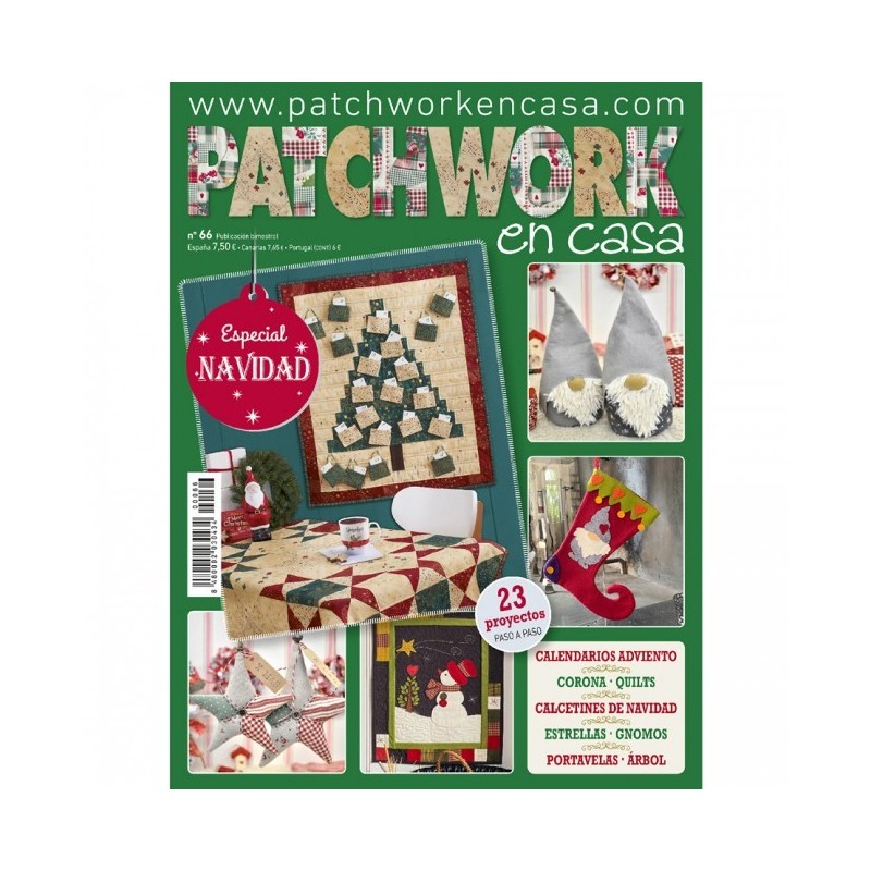 Revista Patchwork en Casa nº 66 - Especial Navidad