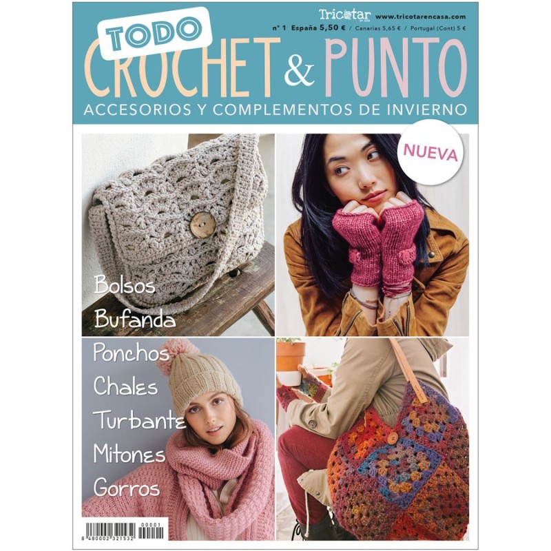 Revista tricot TODO Crochet y Punto Nº 1
