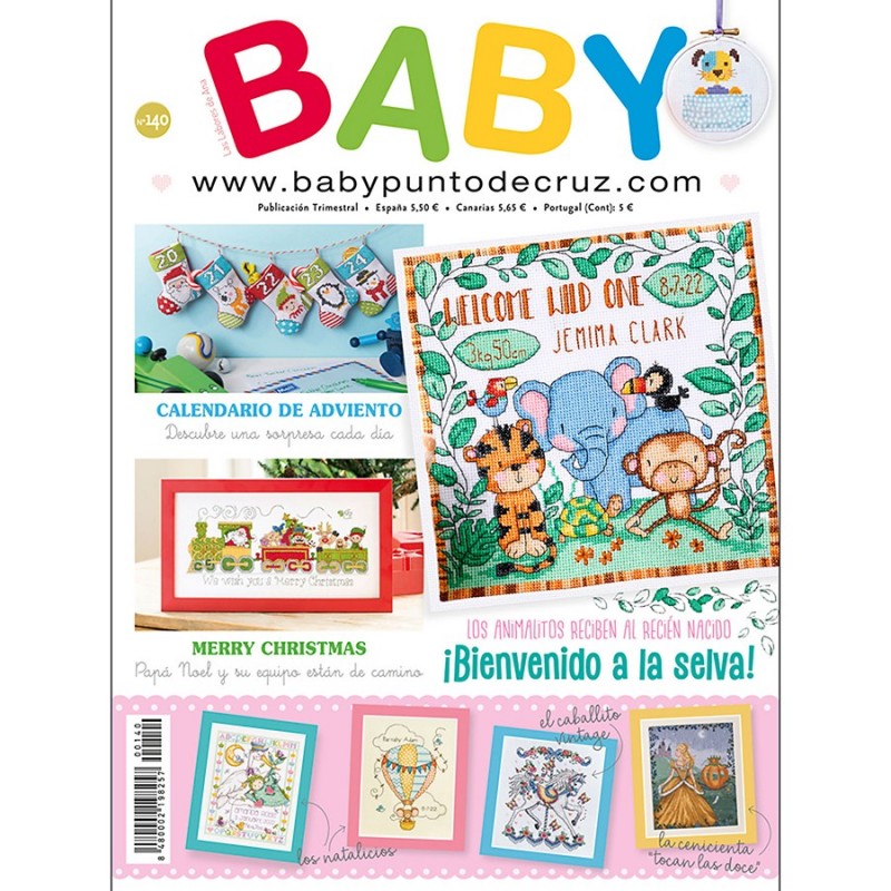 Revista punto de cruz BABY nº 140