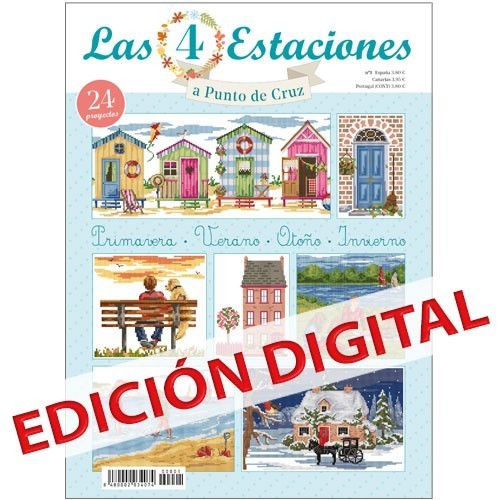 Revista punto de cruz Las 4 Estaciones nº 1 Digital