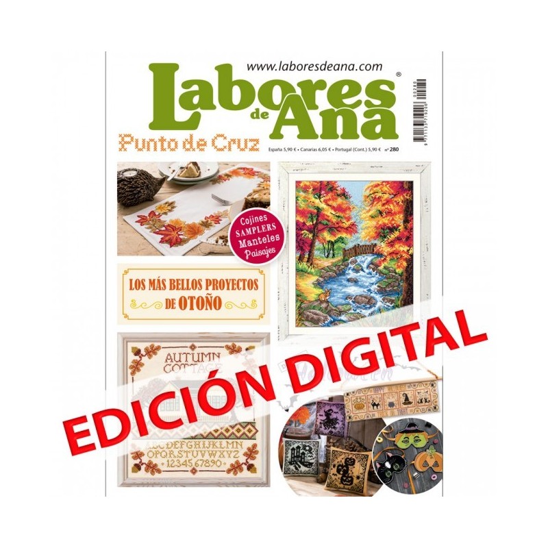 Revista punto de cruz Las Labores de Ana nº 280 Digital