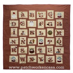 Revista Patchwork en Navidad Abecedario Country Christmas Style