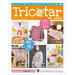 Álbum colección revistas Tricotar en casa nº 16