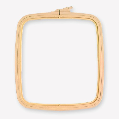 BASTIDOR CUADRADO DE PLÁSTICO BEIGE