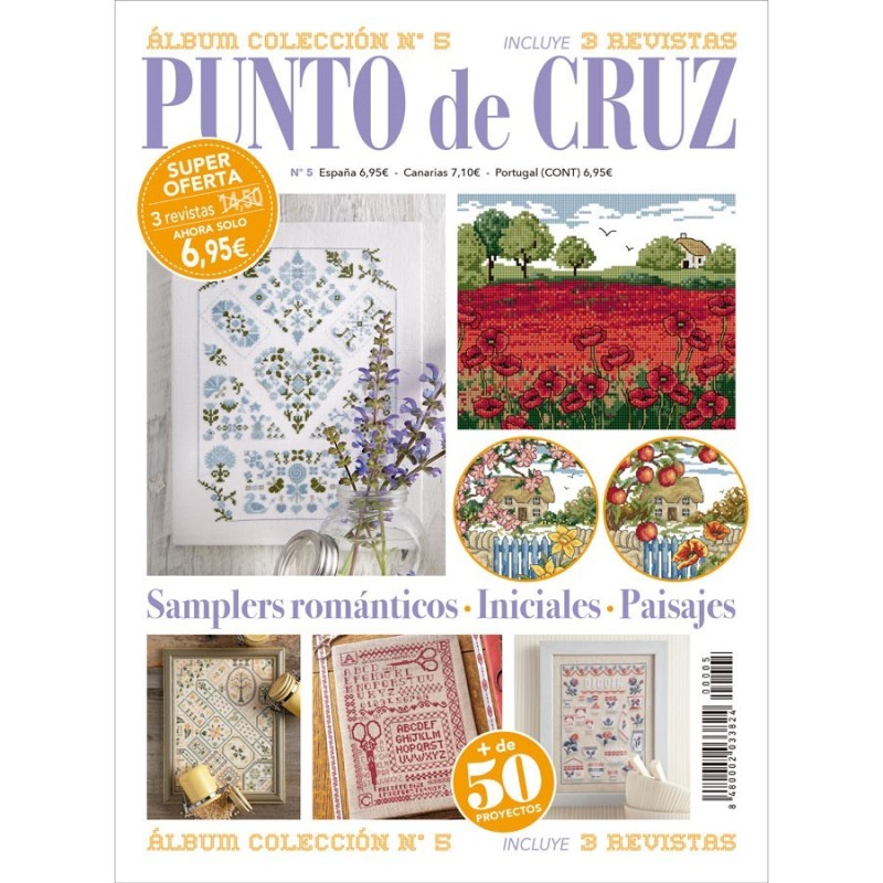 Revistas de punto de cruz - Álbum Punto de cruz nº 5