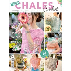 Revista tricot Top Chales Crochet nº 1