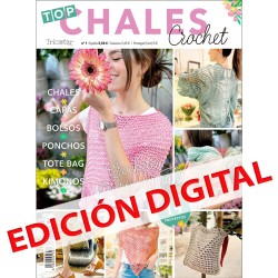 Revista tricot Top Chales Crochet Digital