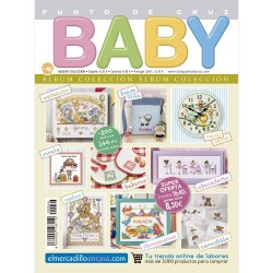 Revista baby punto de cruz Nº 145