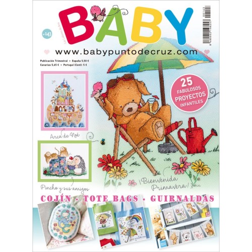 Revista punto de cruz BABY nº 143