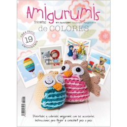 Revista tricot de Amigurumis de Colores