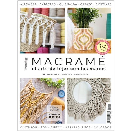 Revista Macramé - El arte de tejer con las manos