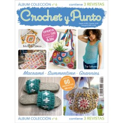 Álbum colección revistas crochet y punto nº 6