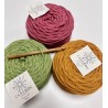 Pack tres ovillos Cotton Air- casasol + ganchillo bambú