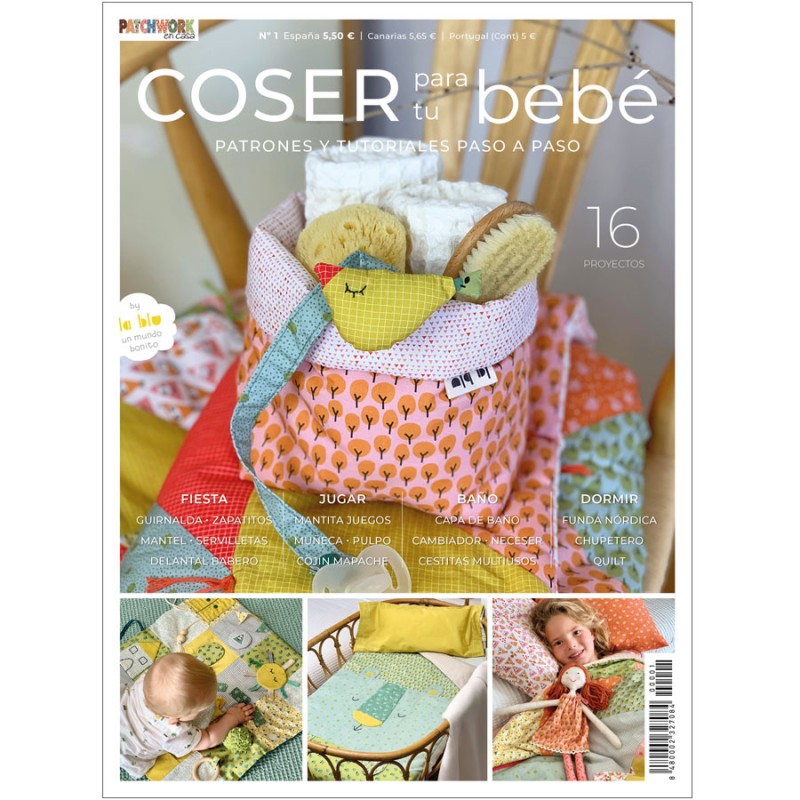 Revista costura Coser para tu bebé