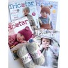Pack 4 revistas Tricotar Casa BEBÉ + 2 ovillos lana Bebé