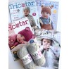 Pack oferta 4 revistas Tricotar Casa BEBÉ + 2 ovillos lana Bebé