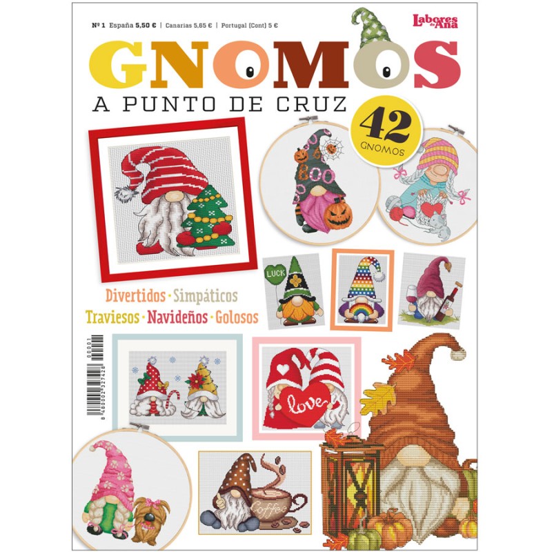 Revista Punto de Cruz Gnomos