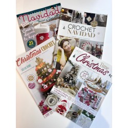 Revistas Crochet Navidad pack 4 revistas