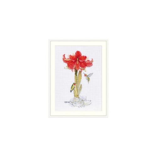 Kit punto de cruz Amaryllis