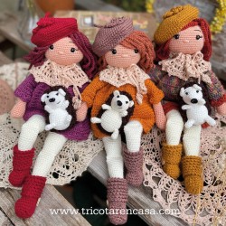 Amigurumis Revista Muñecas crochet