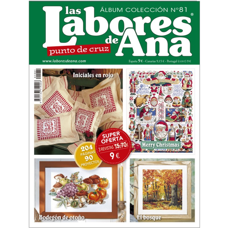 Álbum Colección revistas Labores de Ana nº 81