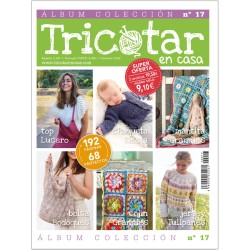 Álbum colección Revistas Tricotar en Casa nº 17