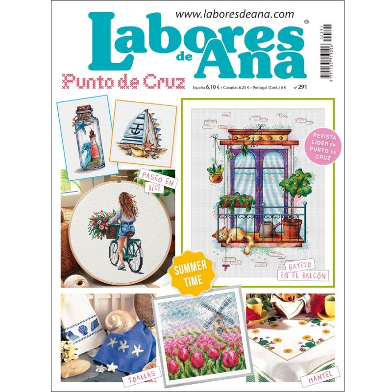 Revista Punto de Cruz Las Labores de Ana nº 291