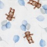 Pack telas precortadas motivos bebé azul