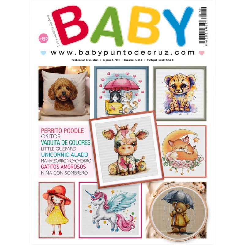 Revista Punto de cruz Baby nº 150