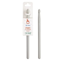 Ganchillo plastico 15 cm ....