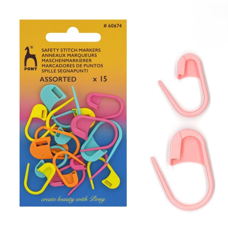 Blister marcadores de puntos imperdibles
