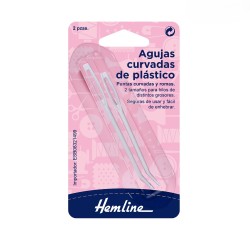 Agujas curvadas para lana